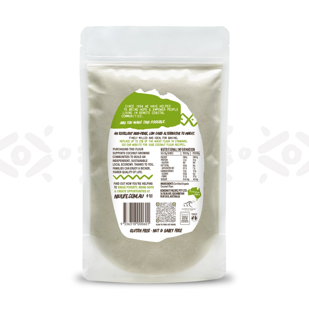 NIULIFE | Coconut Flour 500g