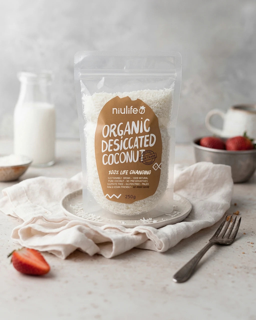 NIULIFE | Desiccated Coconut 250g
