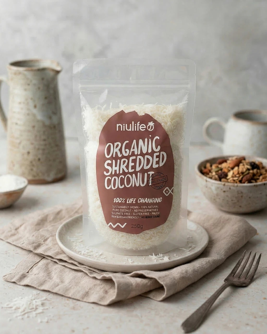 NIULIFE | Shredded Coconut 250g