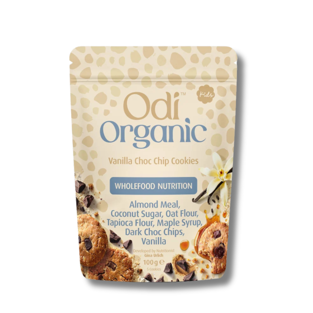 Odi | Organic Vanilla Choc Chip Cookies