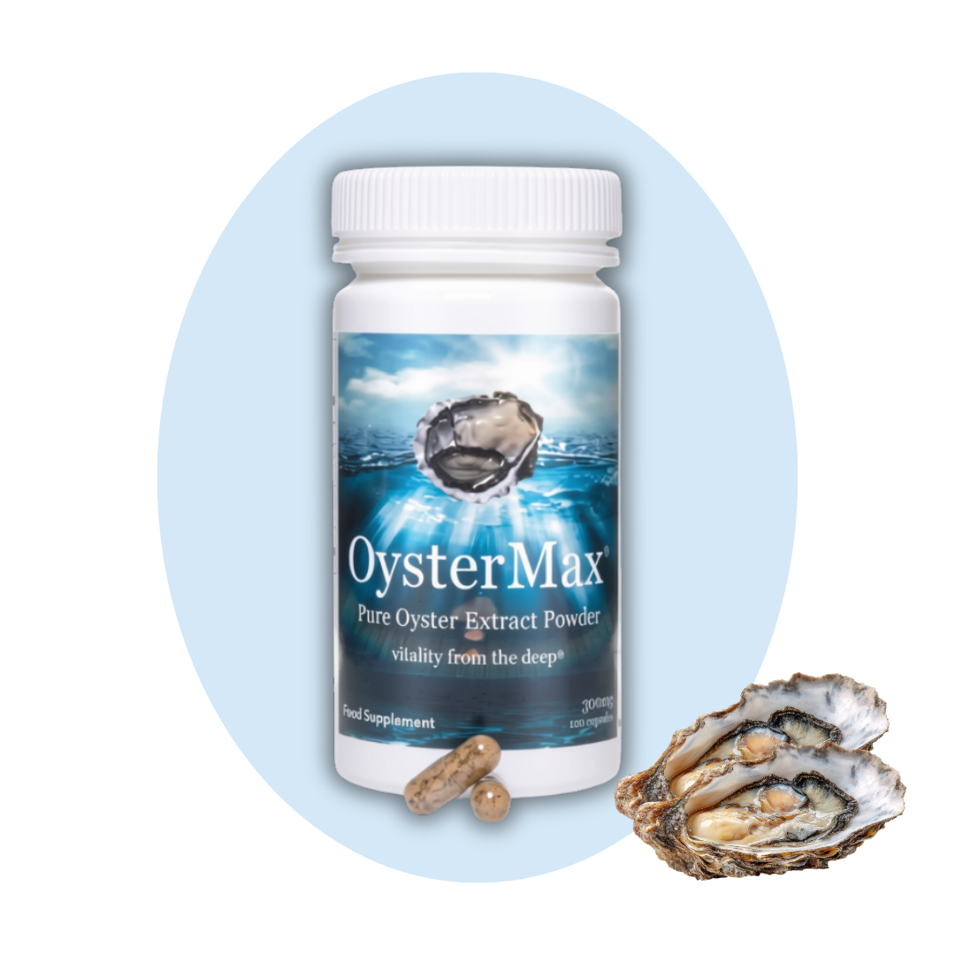 OysterMax® Wild Oyster Capsules | Zinc, B12 & Trace Minerals