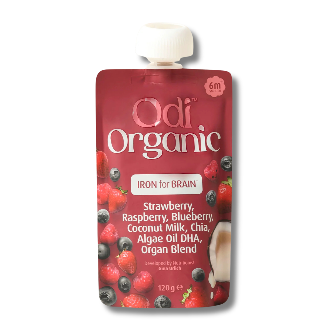 Odi | Organic Baby Puree | Berry & Coconut