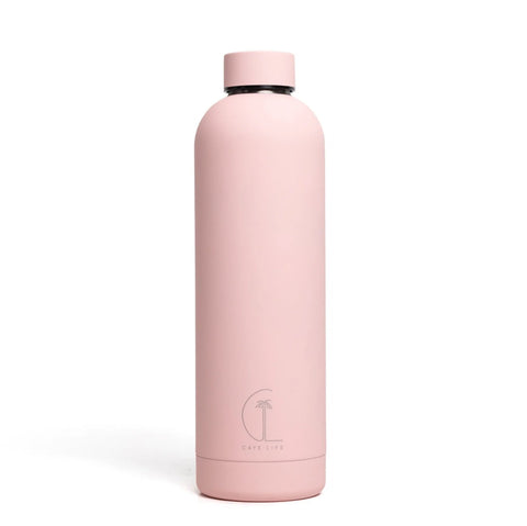 Caye Life | Flamingo | 750ml Water Bottle | Matte Pink