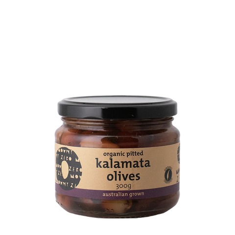 Mount Zero Organic Pitted Kalamata Olives