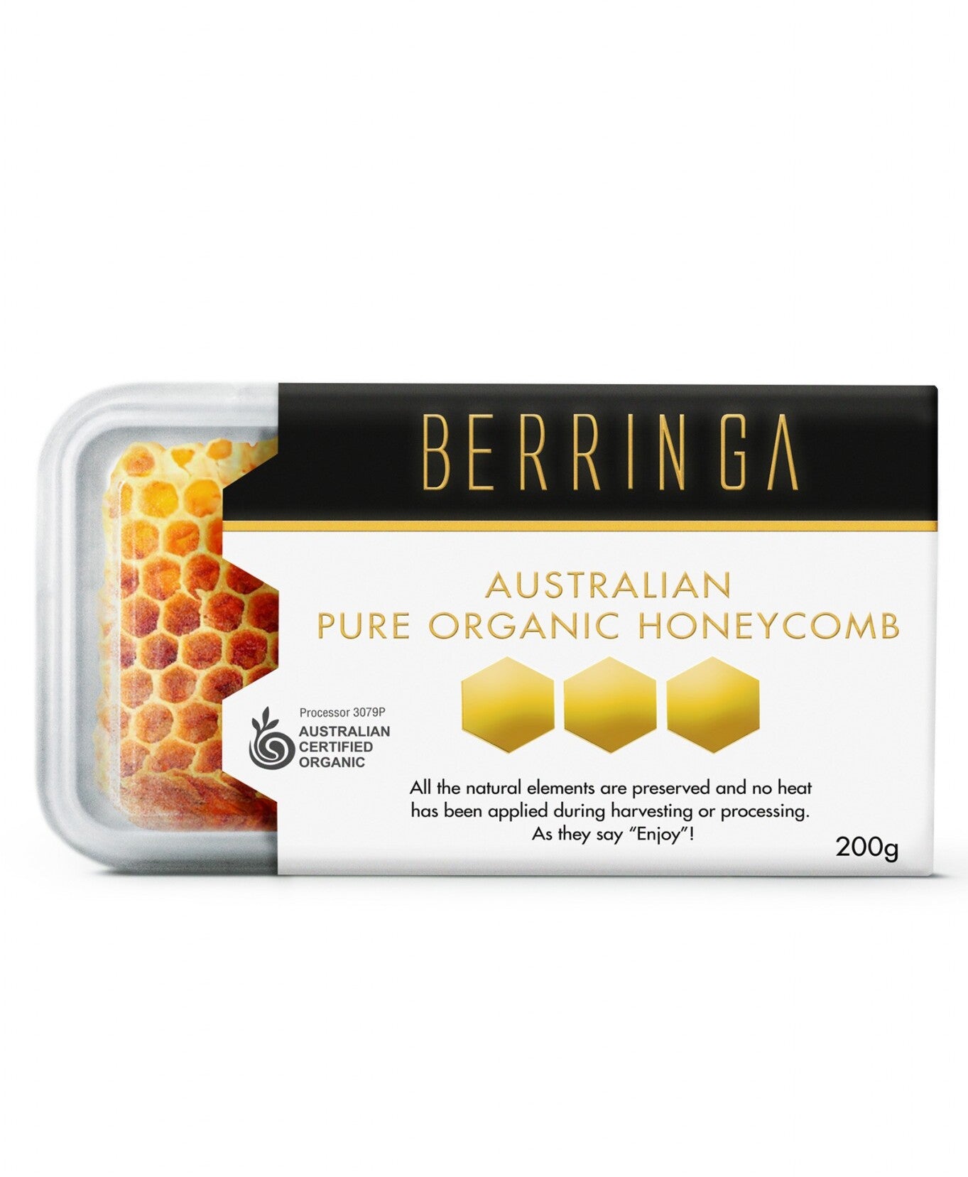 BERRINGA Australian Pure Organic Honeycomb 200g