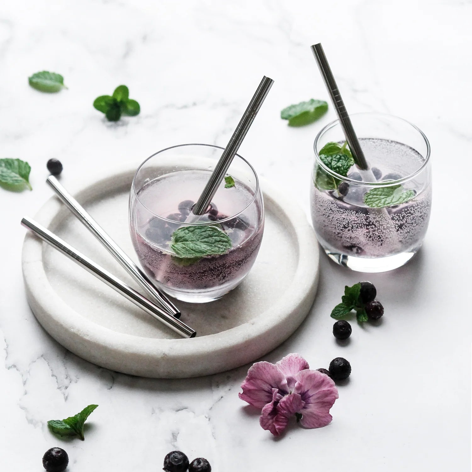 Ever Eco | Stainless Steel Short Straws 4pk