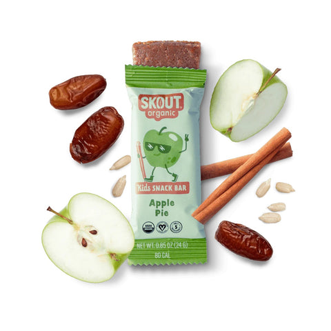 Skout Organic Apple Pie Kids Bars x 6