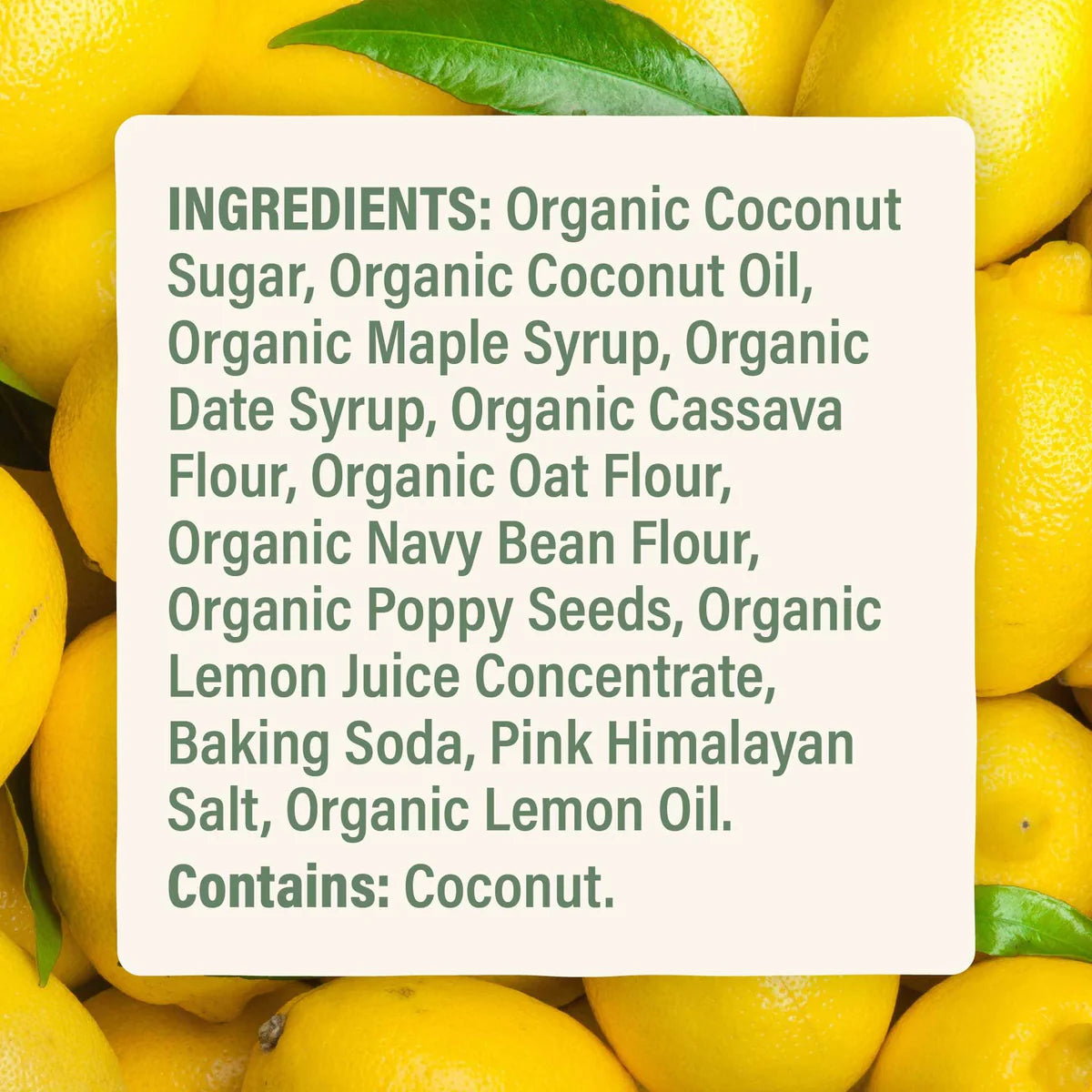 Skout Organic | Soft Baked Cookie | Lemon Poppyseed