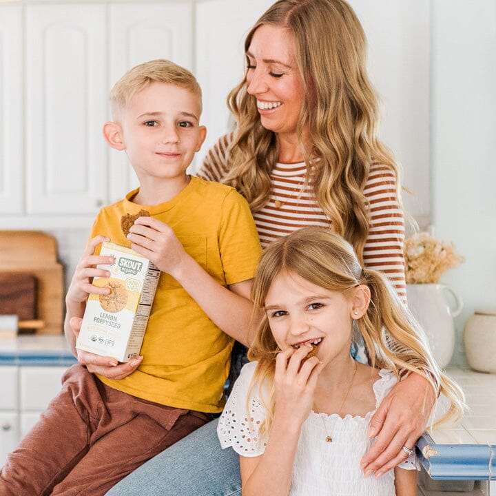 Skout Organic | Soft Baked Cookie | Lemon Poppyseed