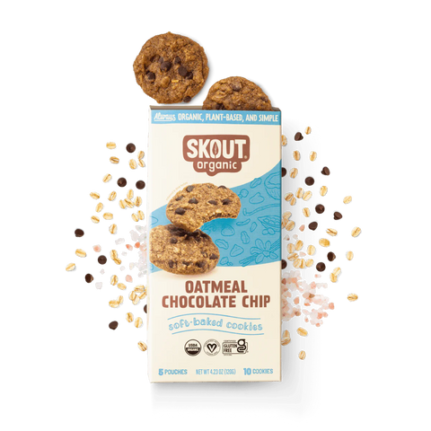 Skout Organic Oatmeal Chocolate Chip Soft Baked Cookies