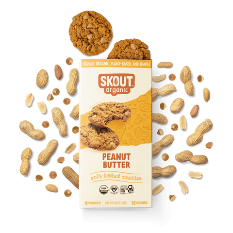 Skout Organic Peanut Butter Soft Baked Cookies