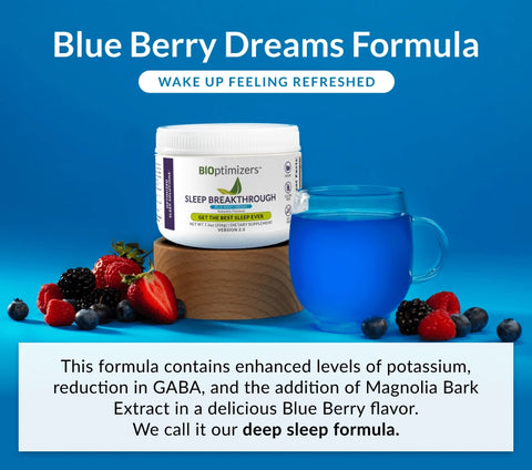 BiOptimizers Sleep Breakthrough - Blue Berry Dream Deep Sleep Formula