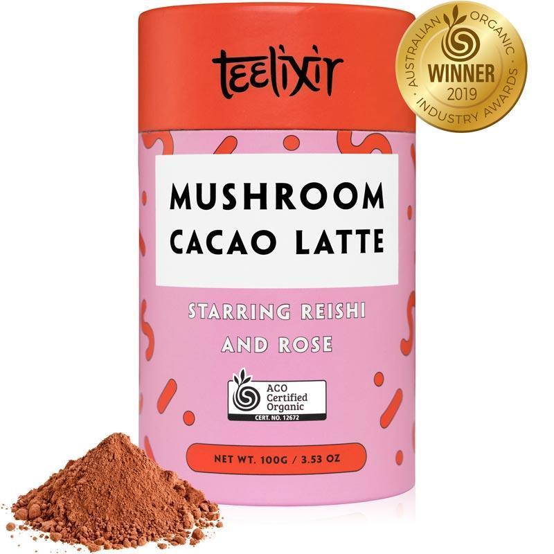 Teelixir Teelixir Mushroom Cacao Latte 100g – Jivita.com.au