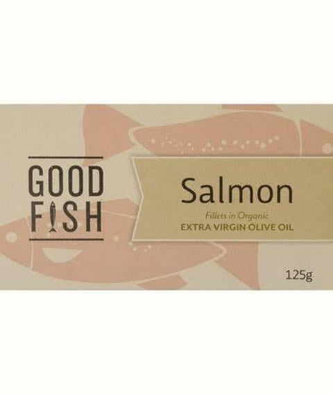 Good Fish Salmon Can with Olive Oil 120g
