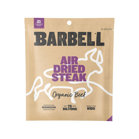 Barbell Foods Sea Salt Air Dried Steak 70g