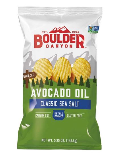Boulder Canyon Avocado Oil Chips – Classic Sea Salt