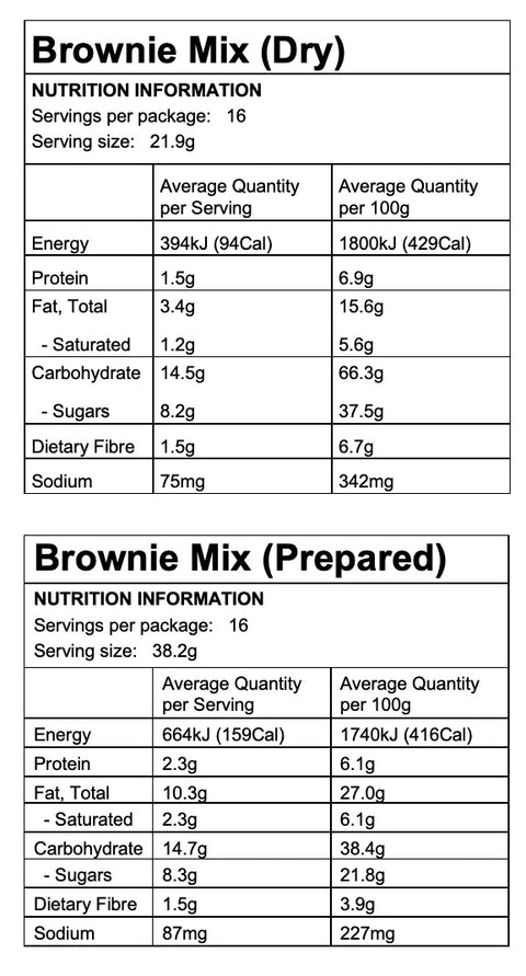 Food to Nourish Brownie Mix 350g