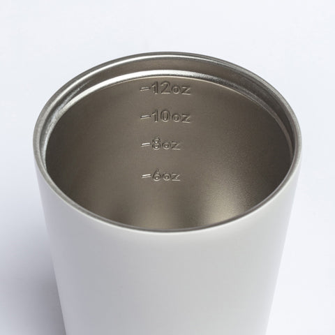 Fressko Reusable Coffee Cup 12oz - Snow