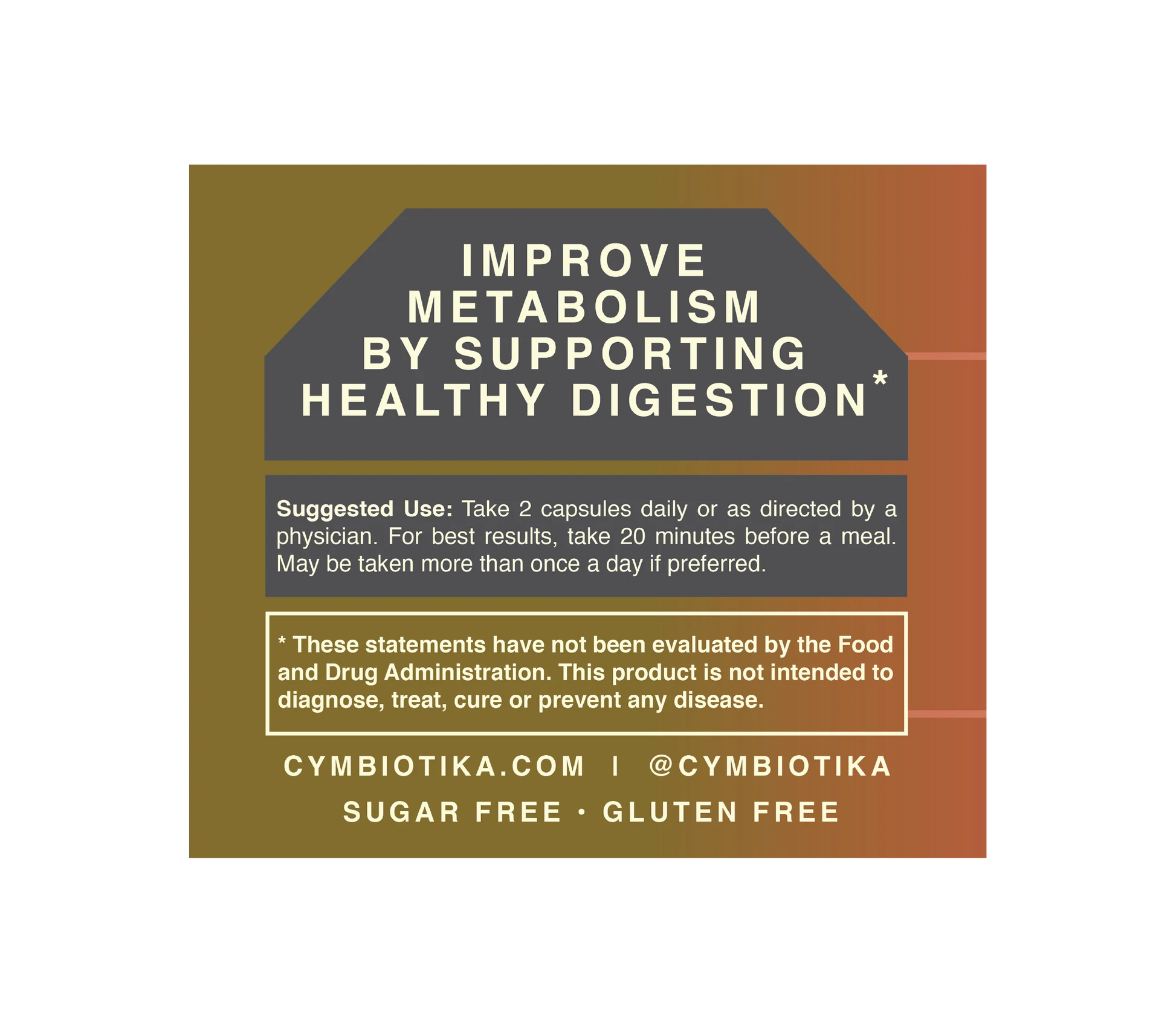 Cymbiotika Apple Cider Vinegar Capsules