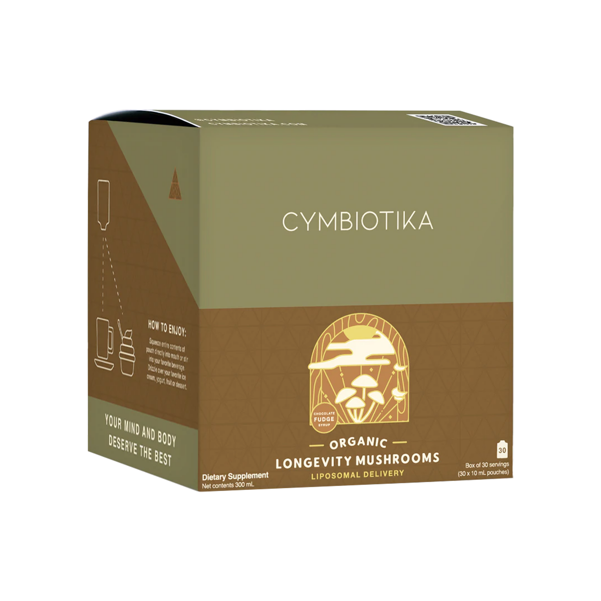 Cymbiotika Organic Longevity Mushrooms