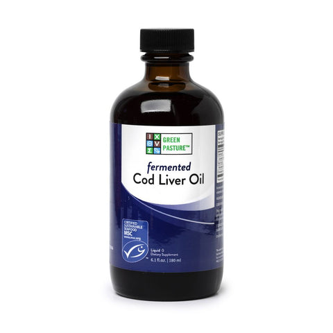 Green Pastures Fermented Cod Liver Oil Plain Liquid 176g