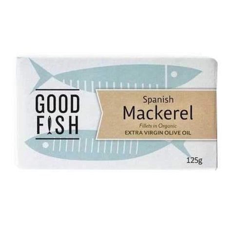 Good Fish Makerel Olive Oil Can 120g