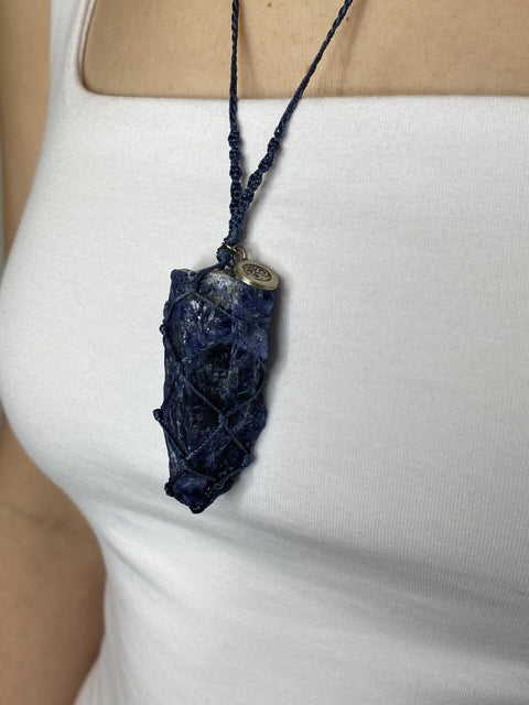 Meraki Muse Crystal Necklace - Sodalite Necklace