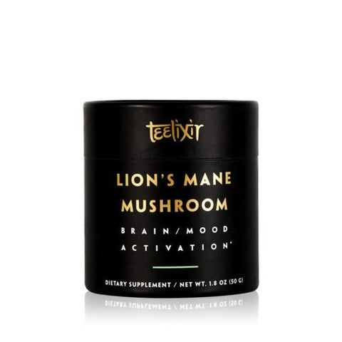 Teelixir Lions Mane Mushroom 50g & 100g