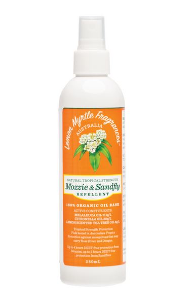 Lemon Myrtle Fragrances Mozzie & Sandfly Repellent