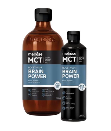 Melrose MCT Oil Boost Your Brain Power 250ml & 500ml