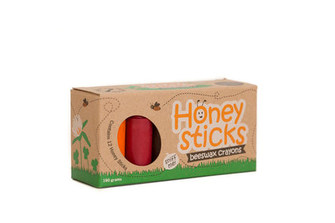 Honeysticks Beeswax Crayons - Originals 12 pack