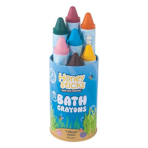 Honeysticks Bath Beeswax Crayons - 7 pack