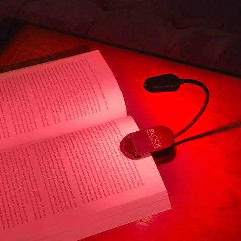BlockBlueLight Twilight Red Book Light