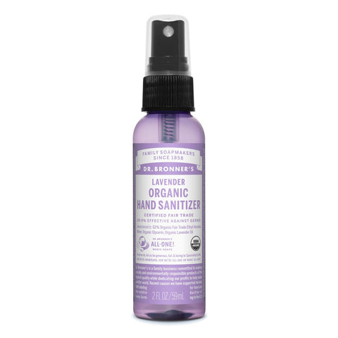 Dr. Bronner's Organic Hand Sanitizer - Lavender 59ml
