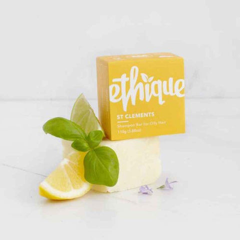 ETHIQUE Solid Shampoo Bar St Clements Oily Hair 110g