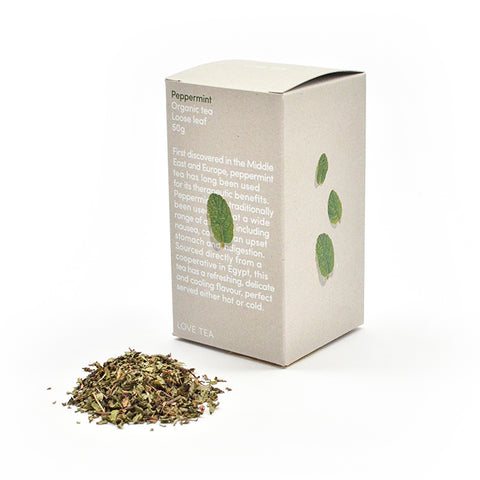 Love Tea Peppermint Loose Leaf Tea 50g