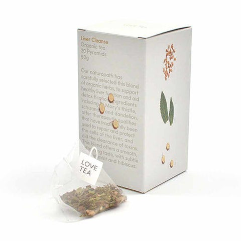 Love Tea Liver Cleanse Organic Pyramids 20