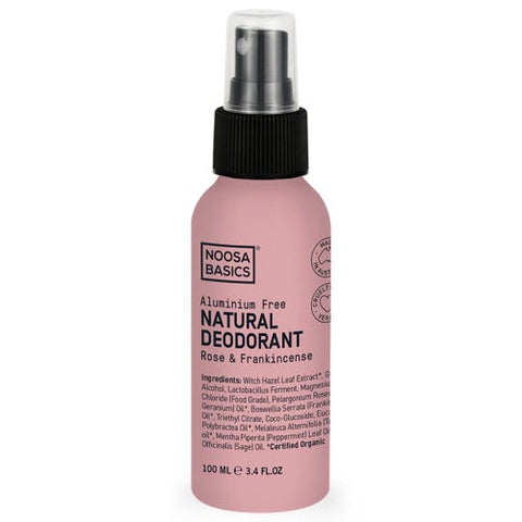 Noosa Basics Natural Deodorant Spray - various scents 100ml