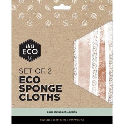 Ever Eco Sponge Cloths - Palm Springs x 2