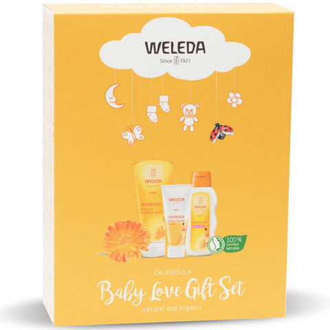 Weleda Calendula Baby Love Gift Pack of 3